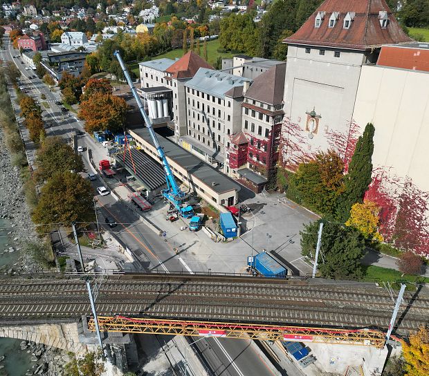 ÖBB Tragwerk Rauchmühlbrücke, Innsbruck